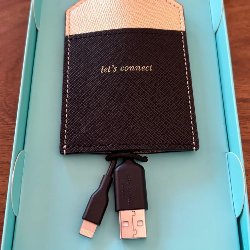 Kate Spade New York Portable Charger Lightning Cable - Lets‎ Connect New